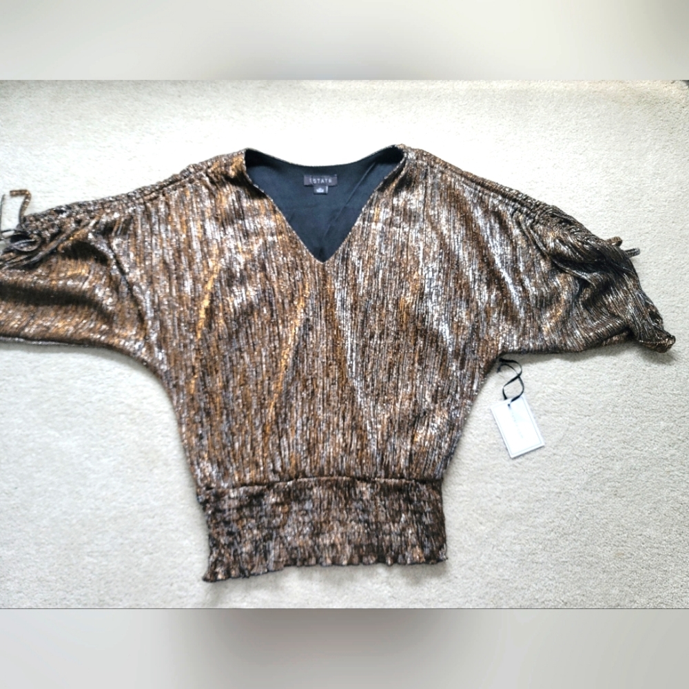 NWT Shimmery Top by 1State